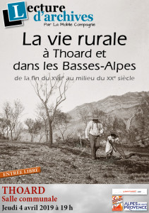 2019 04 04 Vie rurale Thoard